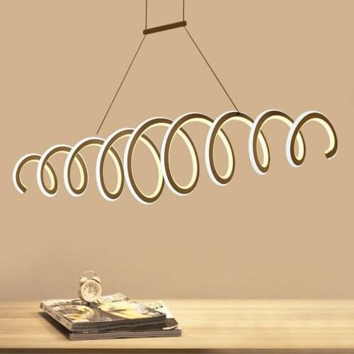 New Post-modernity Creative Simple LED Restaurant Chandelier Living room bedroom study office cafe lighting