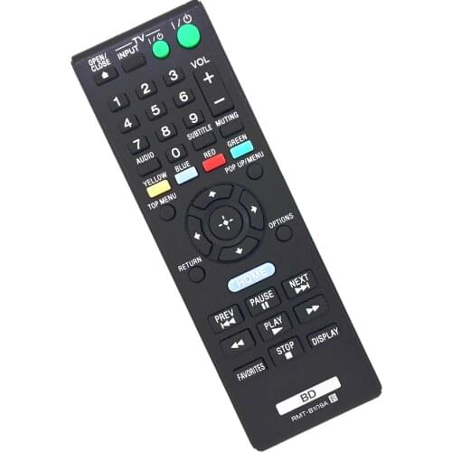 New Remote Control For SONY BDP-BX59 RMT-B104P RMT-B104A BDP-BX2BM BDP-BX2 BDP-BX58 BLU-RAY Player