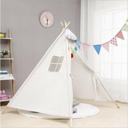 Portable Children Playhouse Sleeping Dome Indoors Teepee Tent Play House Gift