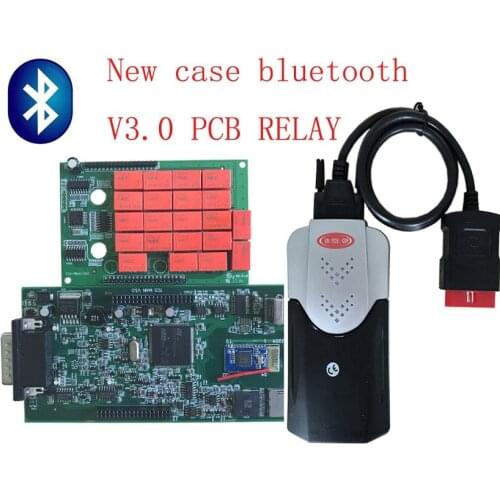 With BLUETOOTH 2017.3 R3 keygen NEW VCI VD ds150e CDP V3.0 pcb for cars and trucks as multidiag pro