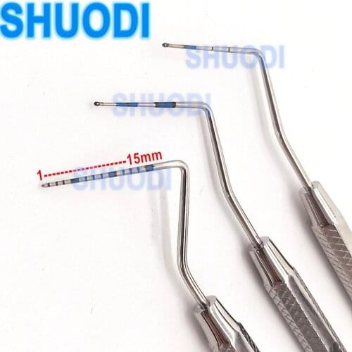 Dental Stainless Steel Periodontal CPI Probe With Scaler Explorer Endodontic Equipment Material Probe Double Ends