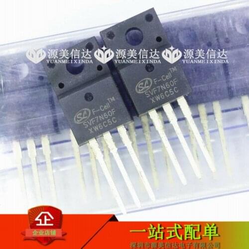 100% New&original SVF7N60F 7N60 MDF7N60 7A 600V TO-220F