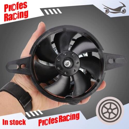 Motorcycle Cooling fan Oil Cooler Electric Radiator Engine Radiator Fit for 150cc 200cc 250cc ATV Quad Go Buggy Kart Motocross