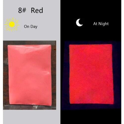 100g 12 Colors Luminous Resin Pigment Glow In the Dark Powder Pigment Colorant Nail Art Resin Jewelry Making Craft Tools E56C