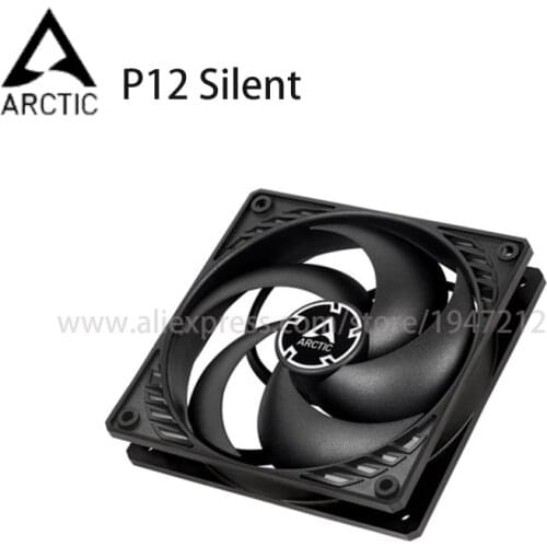 120mm ARCTIC P12 Silent Fan For PC Case Cooling, 12cm Fan CPU Cooler Radiator FDB Bearing 3Pin interface 1050RPM