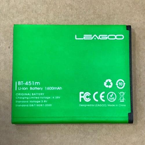 MLLSE BT-451M 1600mAh Battery for Leagoo BT451 BT-451 Lead 6 Alfa 6 smartphone