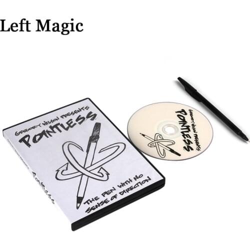Pointless( DVD + Gimmick )By Gregory Wilson Magic Tricks Close-Up Stage Street Pen Magic Comedy Illusions Mentalism Accessories