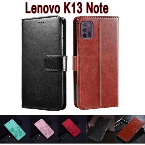 Etui Cover For Lenovo K13 Note Case Flip Wallet Funda Book On Lenovo PAMS0008RU Case Magnetic Card Leather Phone Hoesje Capa Bag