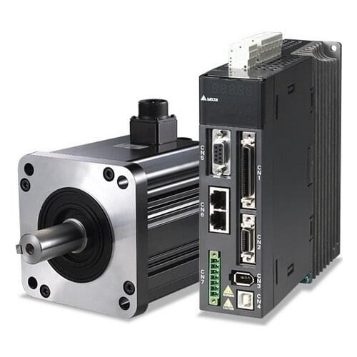 ECMA-E11310SS+ASD-A2-1021-L DELTA brake AC servo motor driver kits 1.0kw 2000rpm 4.77Nm 130mm frame