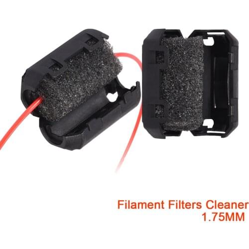 PLA ABS PTEG Filament Filters Cleaner Blocks 1.75MM For Ender 3 V2 CR10 PRO A6 A8 Prusa I3 Hotend 3D Printer Parts Cleaning Tool