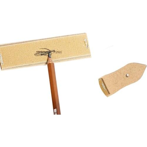 Art Painting Sandpaper Block For Pencil Sharpening Sketch Sandpaper Pencil Pointer Drawing Tool School Sets