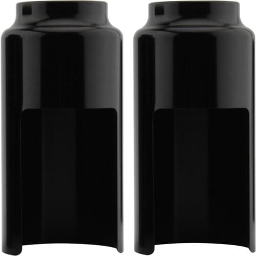 Fork Cover Set Tube Cap Kit for Harley Softail Breakout FXBR FXBRS Black