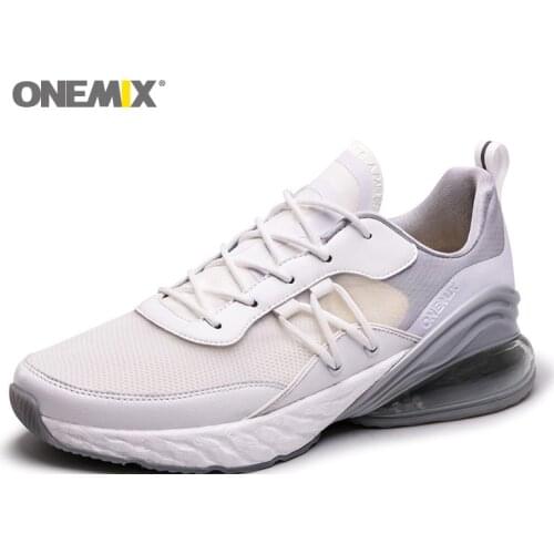 ONEMIX 2020 Men Running Shoes Breathable Mesh Sneakers Outdoor Air Cushion Sport Shoes Athletic Womens Walkin Jogging Shoes