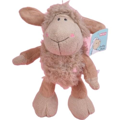25cm Brown Color Sheep Stuffed Plush Toy Soft Doll Animals Lamb Girls Baby Kids Birthday Gift
