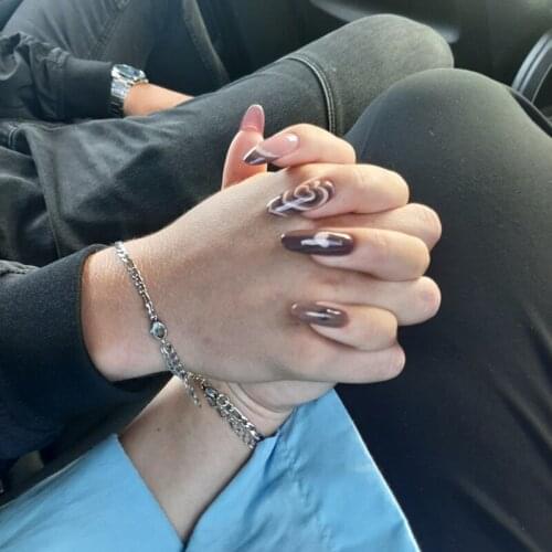 2Pcs Steel O-Shaped Magnet Couple Bracelet Set Stainless Steel Charm Attractive Men Women Lovers Valentine Day Gifts