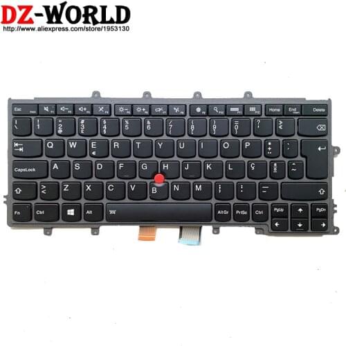 New/orig PT Portuguese Backlit Keyboard for Lenovo Thinkpad X230S X240 X240S X250 X260 Laptop Portugal Teclado 01AV522 01AV562
