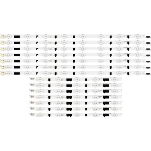 New 5set=70pcs LED backlight strip Replacement for samsung UE40F6400AK D2GE-400SCA-R3 D2GE-400SCB-R3 2013SVS40F L 8 R 5