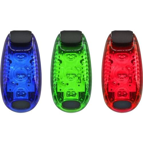 Bicycle Lights Reflective Equipment Night Riding LED Bicycle Parts Multi-function Safety Bicycle LED Light Clip Running Light