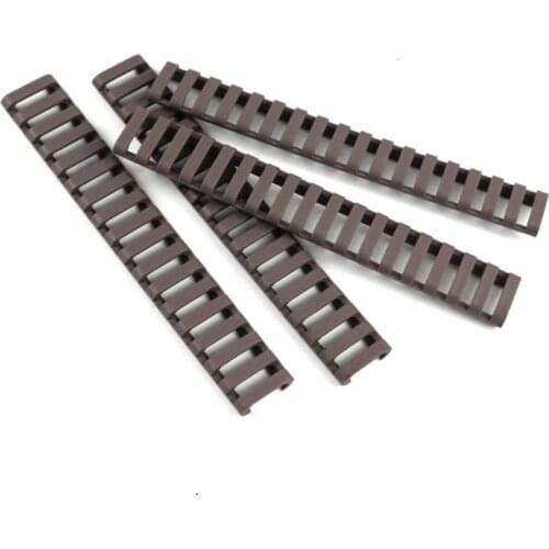 2021 New 18-Slot Picatinny Ladder Rail Panel Handguard Protector Resistant Cover 4Pcs Set
