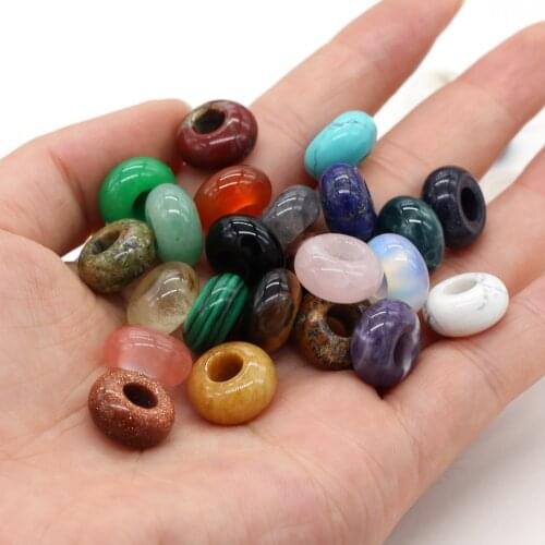 5pcs Natural Stone Beads Flash Labradorite Goledn Swan Beads for Jewelry Making Bracelet Necklace Women Gift 7x14mm 6mm Hole