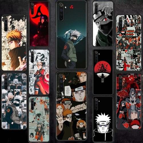 Anime Ka Case Oppo Realme 6 7 C21 C3 XT 8 7i 5 Pro A53 A52 A9 2020 A94 A74 5G Capa Black Shell Phone Coque