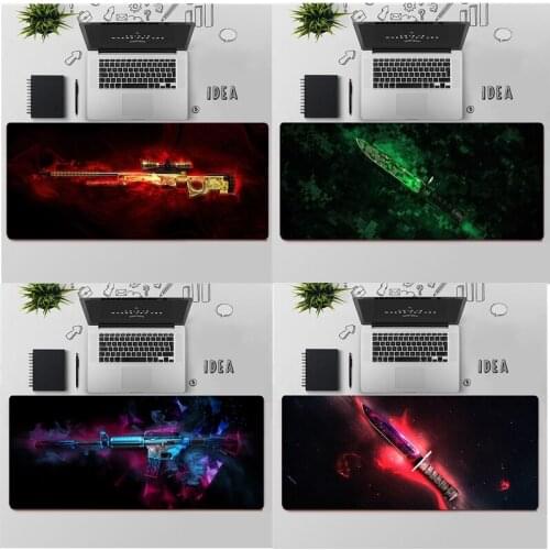 CS GO Gaming Mouse Pad Large Mouse Pad PC Gamer Computer Mouse Mat Big Mousepad Keyboard Desk Mat XXL Carpet Laptop Mause Pad