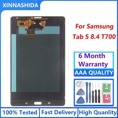 For Samsung Galaxy Tab S 8.4 T700 T705 Lcd SM-T700 SM-T705 LCD Display Touch Screen Digitizer Glass Assembly