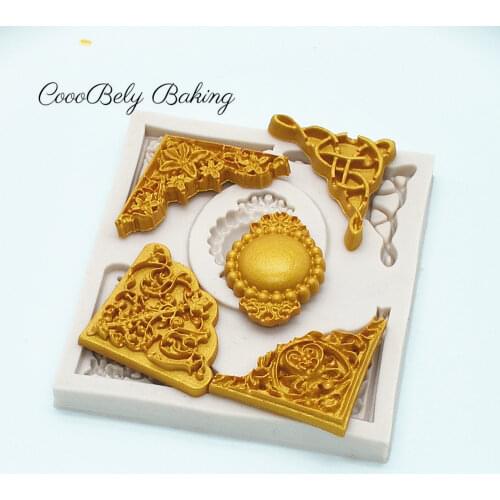 Jewelry Gem Diamond Silicone Molds Fondant Cake Decorating Tools Sugarcrafts Chocolate Baking Tools For Cakes Gumpaste M1130