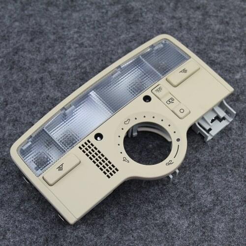 3B7947106B 7R3 / H67 For VW Passat B5 Interior Dark Beige Dome Light Beige Color Reading Lamp with SunRoof Skylight 3BD947105A