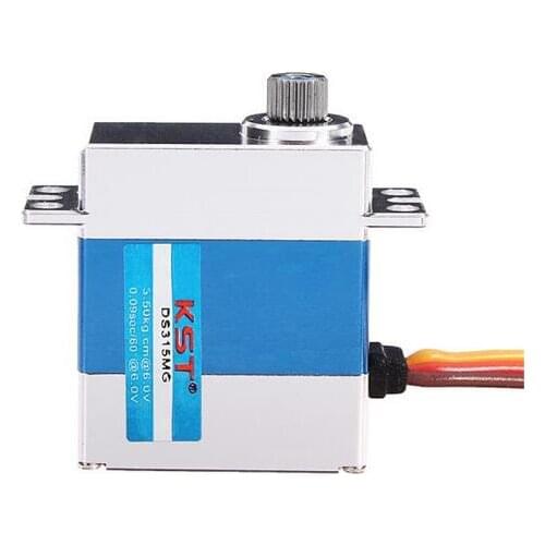 KST DS315MG Metal Digital Swash Plate Servo For 450 RC Helicopter Airplane Aircraft Accessories