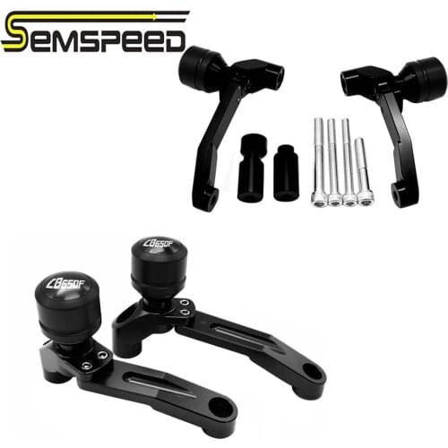 SEMSPEED For Honda CB650F CB650 F CB 650 F 2014-2020 Motorcycle Engine Guard Sliders Engine Protective Falling Protection Pads
