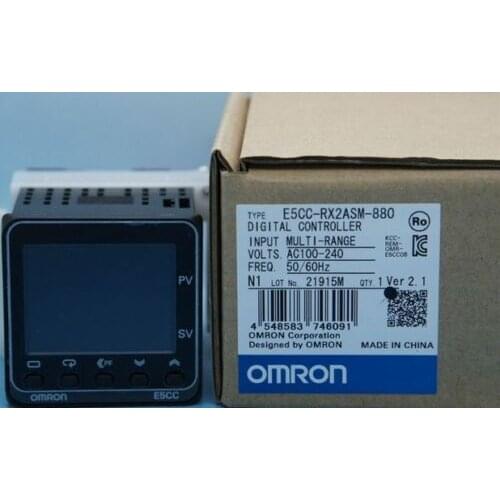 E5CC-RX2ASM-880 E5CC RX2ASM 880 100-240VAC NEW OMRON Temperature Controller
