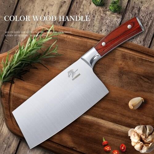Vegetable Knife Meat Stainless Steel Kitchen Knives Cook Cutting Tool Knife Chef Chinese Cleaver Knives Kitchen Accessories Tool