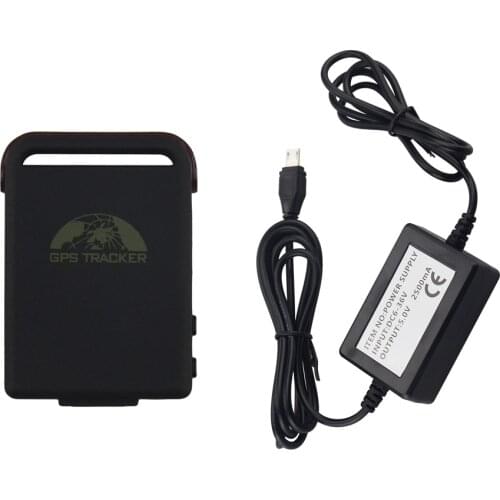 Original Coban GPS GSM GPRS Tracker for Car Motorcycle GPS102C TK102C SOS Alarm Personal GPS Locator with Wireless Car Charger