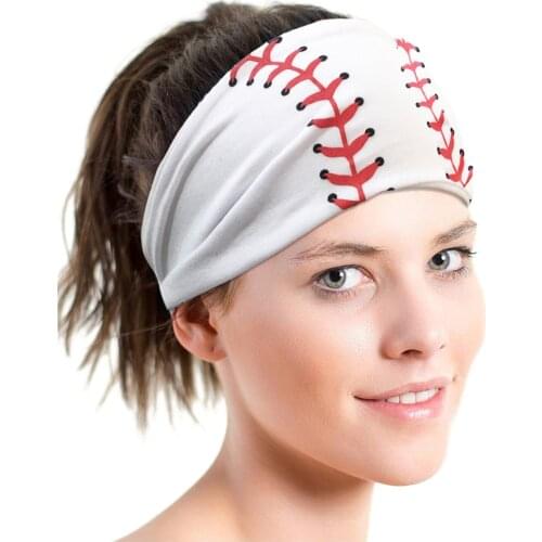 10pcs/ hot softball head band sweat absorption headband male and female hair with yoga fitness student competition headscarf
