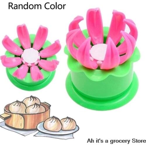 Random color Chinese Baozi Mold Steamed Stuffed Bun Mold Maker Dim Sum Shaper