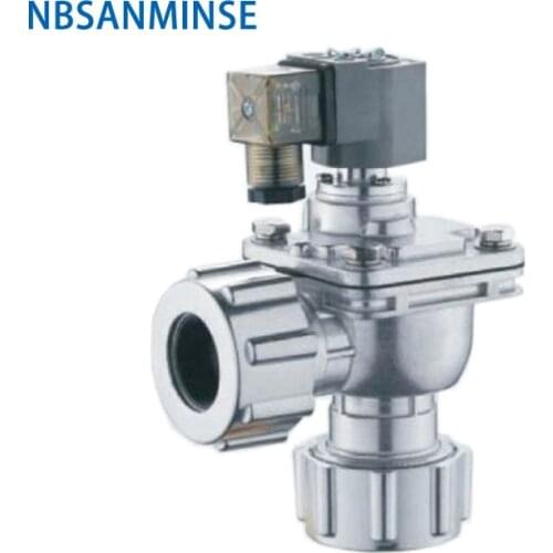 QG - Z - DD 35mm 50mm Replace GOYEN Clean Air Electromagnetic Pulse Jet Valve Diaphragm Valve Right Angle Type NBSANMINSE