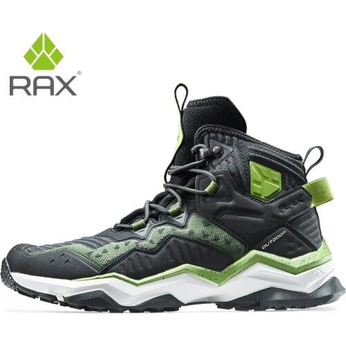 Rax Mens Waterproof Hiking Shoes Woman Anti-Slip Trekking Mountaineer Shoes For Winter Warming Sneakers D0864