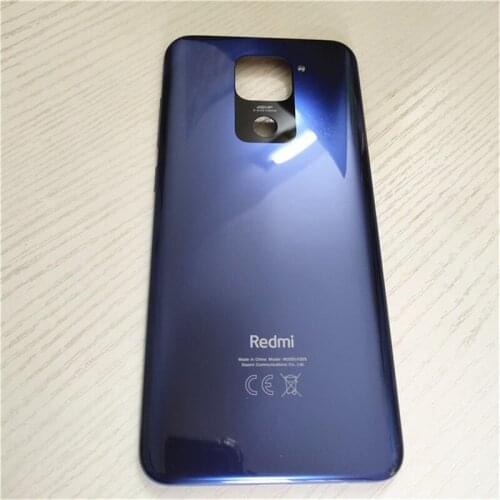 Original For Xiaomi Redmi Note 9 / 10X 4G Battery Back Cover Rear Door Housing With Side Key Replacement Parts