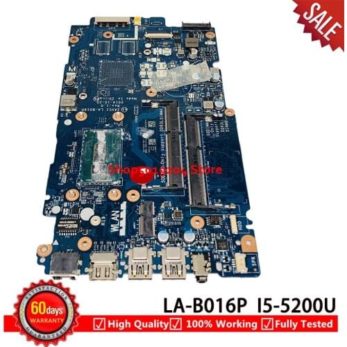 ZAVC1 LA-B016P mainboard For Dell Inspiron 5448 5548 Laptop Motherboard SR23Y I5-5200U