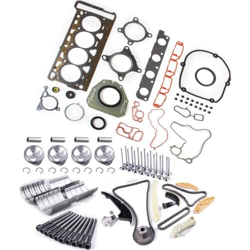 06J 198 151 B 21mm Engine Piston Timing Chain Bearing Gasket Kit &Timing Kit &Valves For Golf Passat CC TT 1.8T 06H107065BK