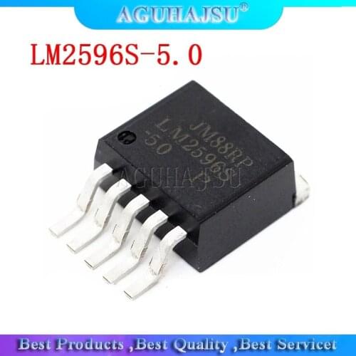 10pcs LM2596S-5.0 LM2596SX-5.0 TO263 TO-263 LM2596 new original