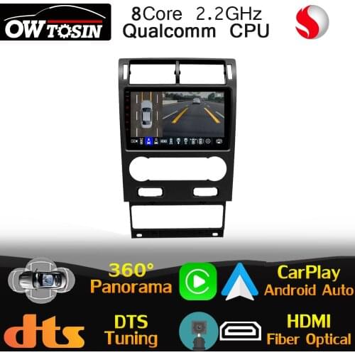9" IPS Qualcomm CPU For Ford Mondeo 3 2000-2007 Car Multimedia Player Radio GPS CarPlay 360 Panoramic Optical HDMI 4G LTE Stereo