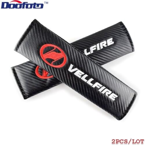 Car Styling Fit For Toyota Vellifire Corolla Voxy Camry Yaris Auris Sport Auto Carbon Badge Accessories Car-Styling 2pcs