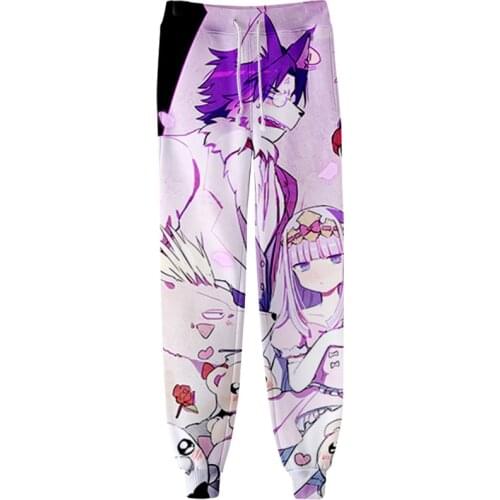 Sleepy Princess in the Demon Castle Trousers Unisex 3D Jogger Pant Mens Women Pants Harajuku Sweatpants Personality Casual