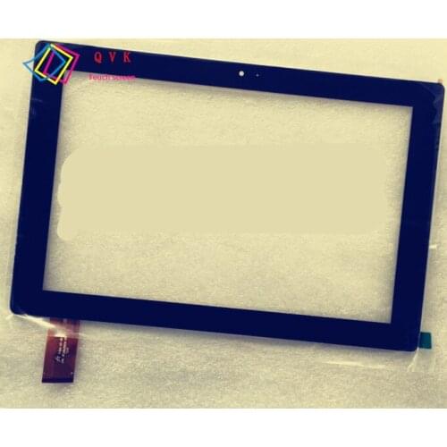 Black 10.1 Inch for KREZ TM1004B32 3G tablet pc capacitive touch screen glass digitizer panel Free shipping