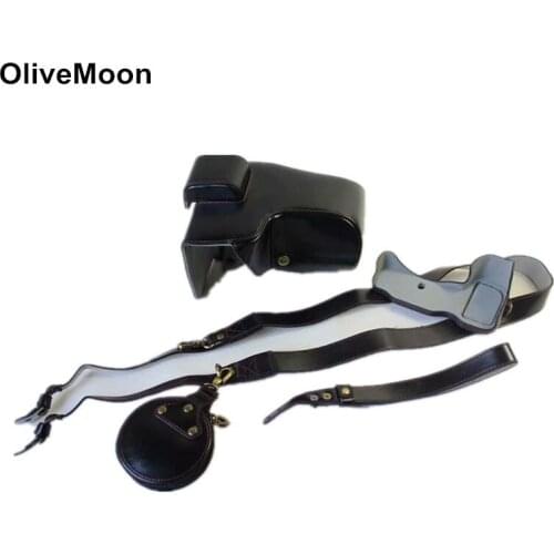 Black/Brown/Coffe Digital Camera Leather Case Cover for Nikon Z7 Z7 With Storage Bag Bottom Opening Case