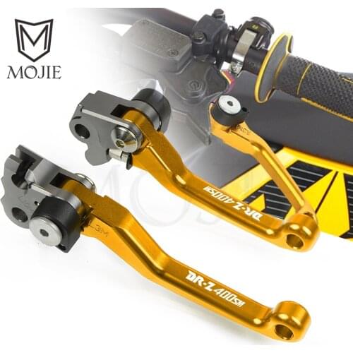 For Suzuki DRZ400SM DRZ 400 SM 2000-2017 2001 2002 2003 2004 2005 CNC Pivot Brake Clutch Levers Motorcycle Dirt Bike Motocross