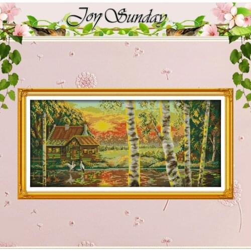 Golden Sunshine Patterns Counted Cross Stitch 11CT 14CT Cross Stitch Set Wholesale Cross-stitch Kit Embroidery Needlework
