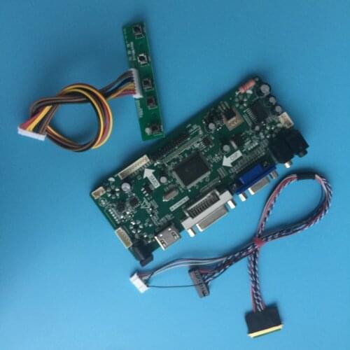Kit For M101NWT2 R4 1024X600 LED LCD Controller board Screen Monitor 40pin LVDS DVI Panel Audio card DIY 10.1"HDMI VGA
